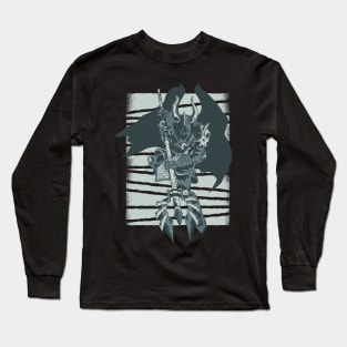 Dark Evil Knight Long Sleeve T-Shirt